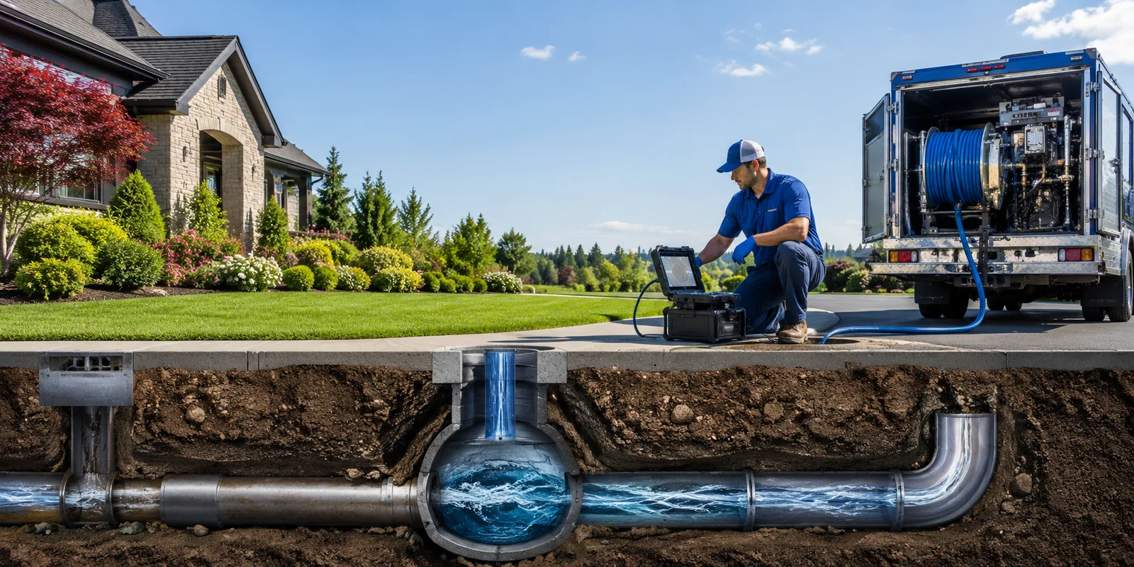Drainage restoration information for Irvington, NJ